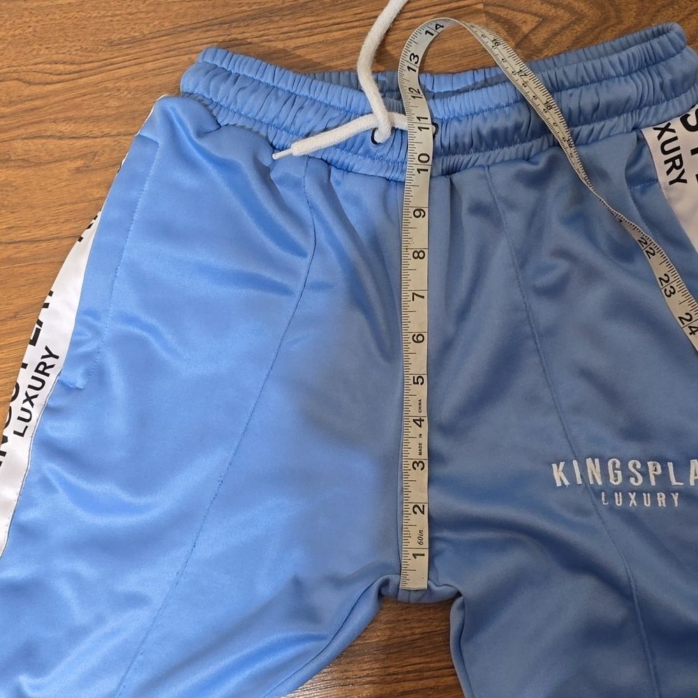 KINGSPLAY TRACK SUIT LIGHT BLUE ZIP - Picture 5 of 12